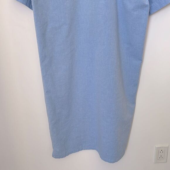 Saint James Denim Shirt Dress Made in France (Size 40 France- US 8/Medium) - Picture 8 of 8